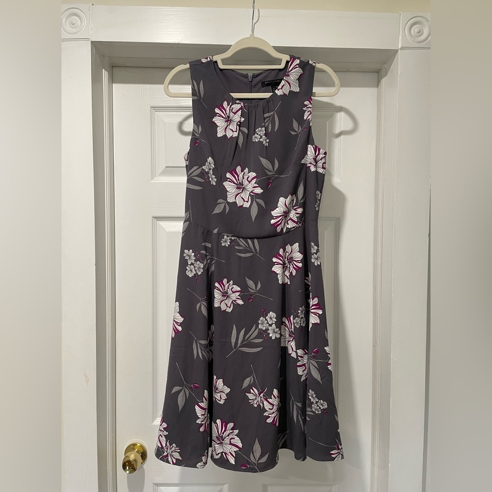 NWT Banana Republic Floral Sleeveless Dress, Size 8